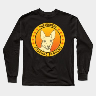Portuguese Podengo Pequeno Dog Portrait Long Sleeve T-Shirt